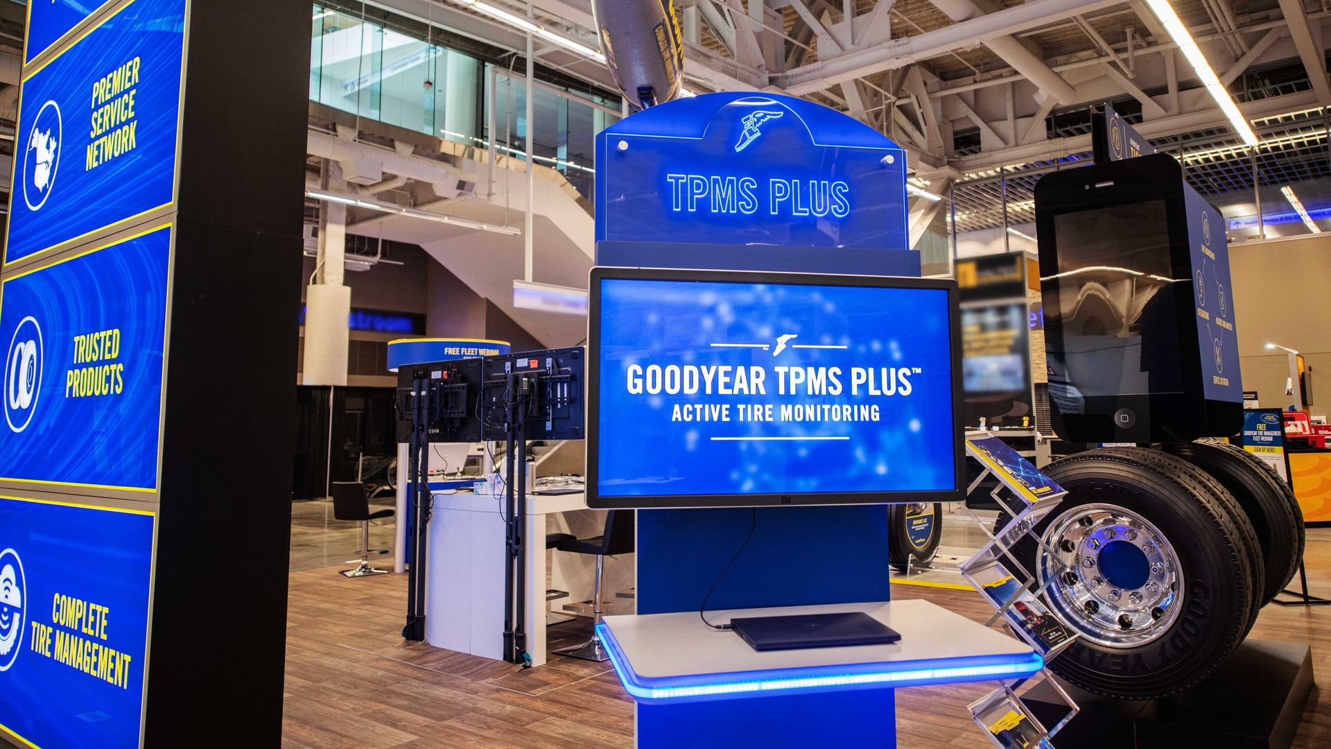 Goodyear&rsquo;s TPMS Plus is a connected, active monitoring system for fleets to help identify inflation trends and more.
