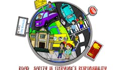 Avni Choudepally, one of the FMCSA 2021 Road Safety Art Contest winners. Avni Choudepally, one of the FMCSA 2021 Road Safety Art Contest winners.