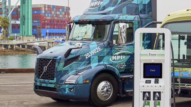 Electrify America will provide 34 ultra-fast DC chargers to support the deployment of 60 electric freight trucks that NFI will utilize to serve the Ports of Los Angeles and Long Beach.