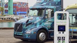 Electrify America will provide 34 ultra-fast DC chargers to support the deployment of 60 electric freight trucks that NFI will utilize to serve the Ports of Los Angeles and Long Beach. Electrify America will provide 34 ultra-fast DC chargers to support the deployment of 60 electric freight trucks that NFI will utilize to serve the Ports of Los Angeles and Long Beach.