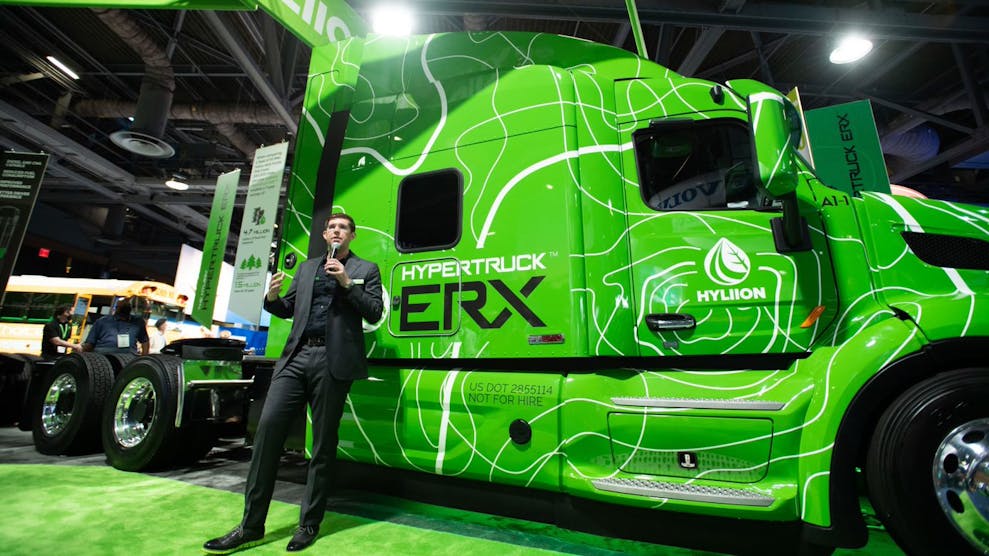 Hyliion unveils Hybrid eX powertrain at ACT Expo FleetOwner