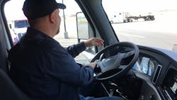 A driver, under the age of 21, is trained to drive heavy-duty trucks in California. A pilot program that is part of the pending infrastructure bill would allow some younger drivers to participate in interstate commerce, which currently is against federal trucking guidelines. A driver, under the age of 21, is trained to drive heavy-duty trucks in California. A pilot program that is part of the pending infrastructure bill would allow some younger drivers to participate in interstate commerce, which currently is against federal trucking guidelines.