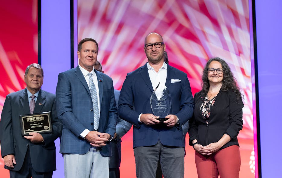 For the second year in a row, TCA and CarriersEdge presented the Best Overall Fleet in the small carrier category to Boyle Transportation, of Billerica, Massachusetts. The award was sponsored by EpicVue.