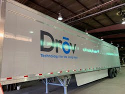 Dr&omacr;v Technologies is integrating &apos;smart&apos; components and sensors into the commercial trailer through it&rsquo;s AirBoxOne platform.
