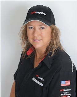 Ina Daly, professional driver and new driver trainer for XPO Logistics and an America&apos;s Road Team captain.