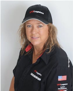 Ina Daly, professional driver and new driver trainer for XPO Logistics and an America's Road Team captain. Ina Daly, professional driver and new driver trainer for XPO Logistics and an America's Road Team captain.