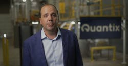 Quantix president and CEO Chris Ball revealed the company's new name Wednesday during a special live webcast event. Quantix president and CEO Chris Ball revealed the company's new name Wednesday during a special live webcast event.