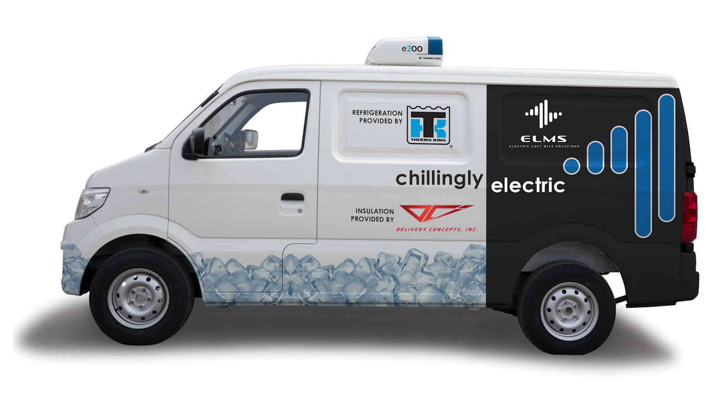 Thermo King and and Electric Last Mile Solutions partnered on a Class 1 fully electric refrigerated van.