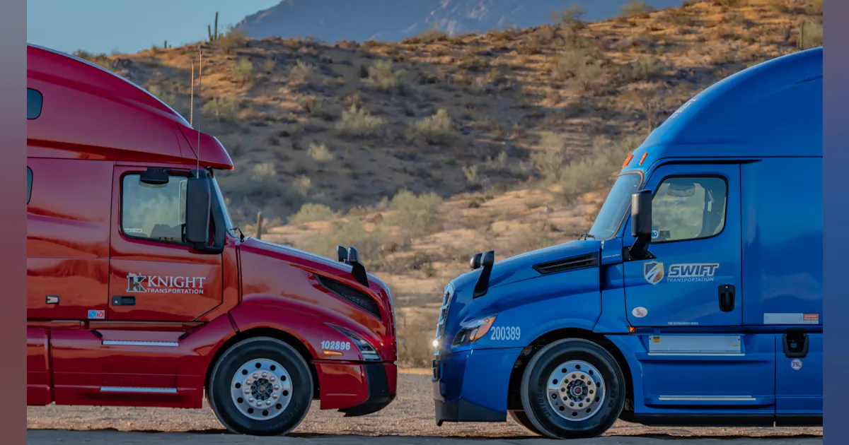 Knight-Swift plans big intermodal push | FleetOwner