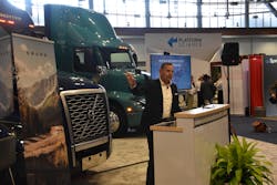 Peter Voorhoeve, VTNA president, at MCE 2021 Peter Voorhoeve, VTNA president, at MCE 2021