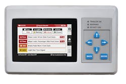 Drōv’s vehicle health display system can give drivers a live look at any problems with their equipment. Drōv’s vehicle health display system can give drivers a live look at any problems with their equipment.