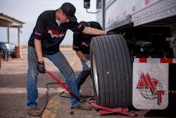 Mesilla Valley Transportation Solutions runs tests for companies to validate which tires will be most fuel efficient for them.