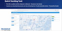 Condesa Freight International uses the Transflo system to track units and place geofences in targeted areas. Condesa Freight International uses the Transflo system to track units and place geofences in targeted areas.