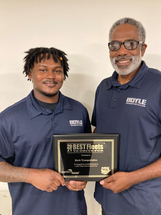 Part of Boyle Transportation’s success as a Best Fleet to Drive For is the company’s commitment to driver feedback. Part of Boyle Transportation’s success as a Best Fleet to Drive For is the company’s commitment to driver feedback.