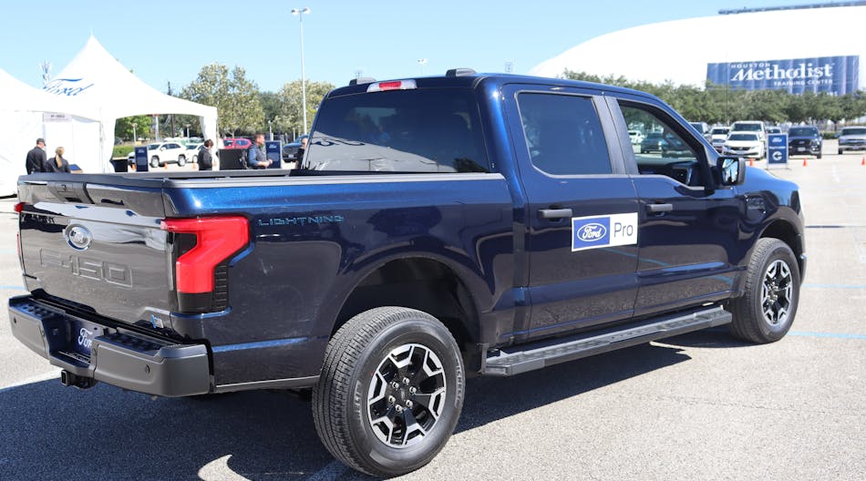 Ford&apos;s 2022 F-150 Lightning Pro was designed with commercial customers in mind.