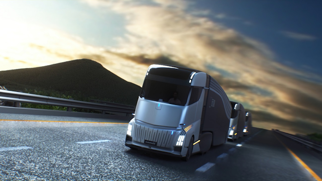 According to the OEM, the Homtruck’s operating system would utilize vehicle sensors to analyze traffic data in real-time and receive route recommendations. In addition, the energy management system also would manage the Homtruck’s power or fuel supply to achieve optimal economic performance. The truck also would recommend optimal refueling or recharging routes to the driver.