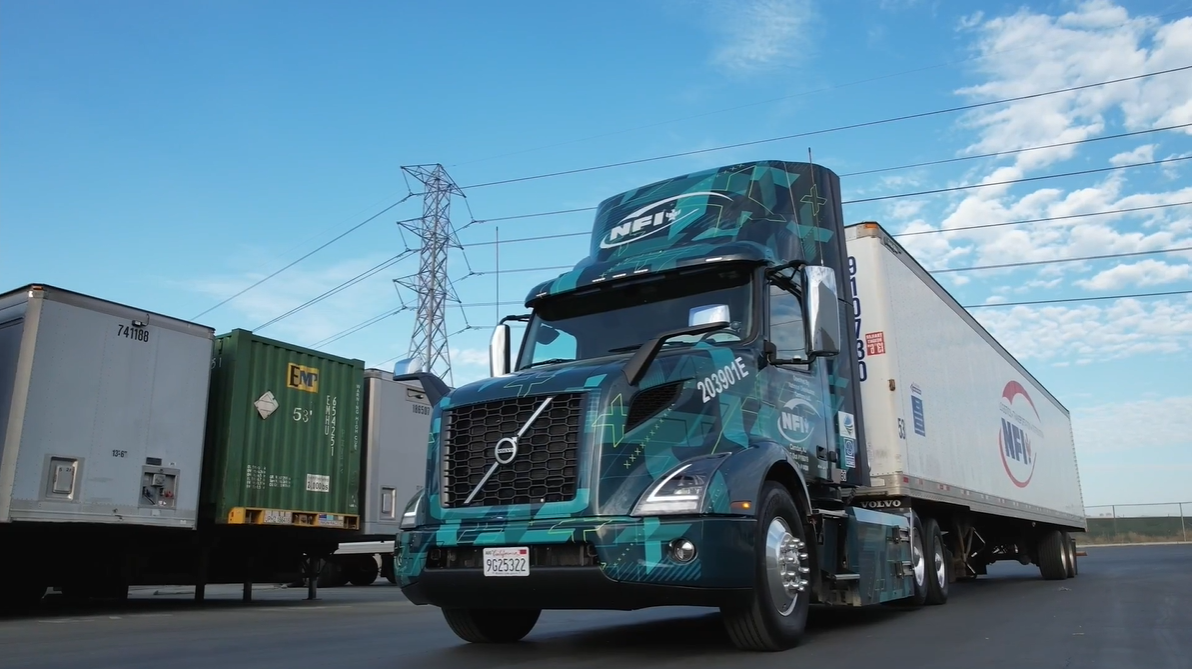 Run On Less Electric Early Adopters Nfi Volvo Vnr Electric 619572717756e