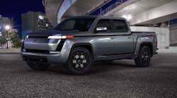LMC&apos;s Endurance electric pickup truck, targeted for the start of production this fall.