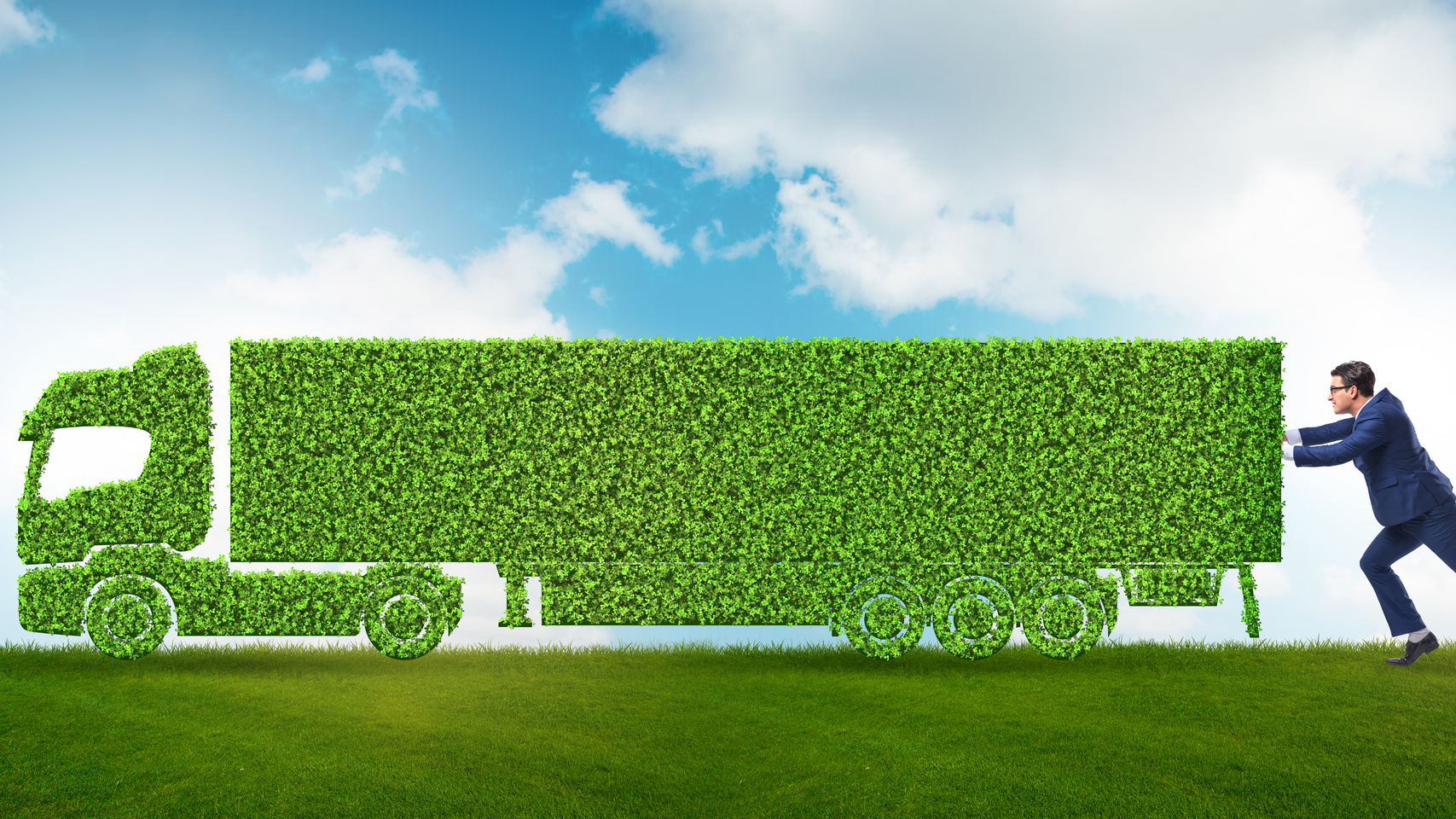 Semi Truck Clean Energy 149120347 Elnur Dreamstime 618bd494a5ec4