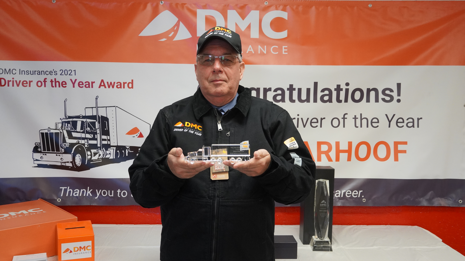 Bill Nearhoof of PITT OHIO, DMC Insurance&rsquo;s 2021 Driver of the Year