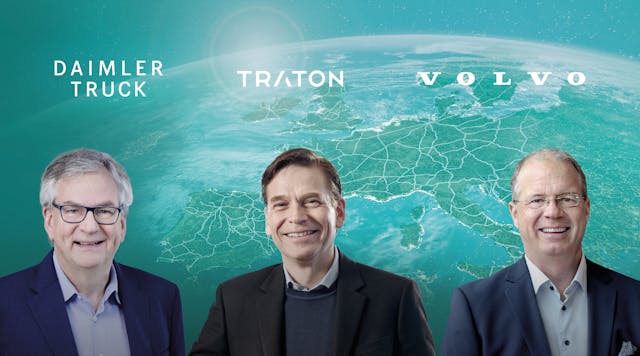Daimler, Volvo, Traton Sign Joint Venture