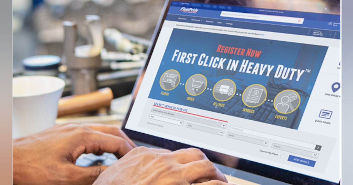 FleetPride increases parts availability online FleetOwner