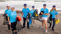 Carrier employees in Florida recently participated in a beach clean-up at The Nature Conservancy&rsquo;s Blowing Rocks Preserve.