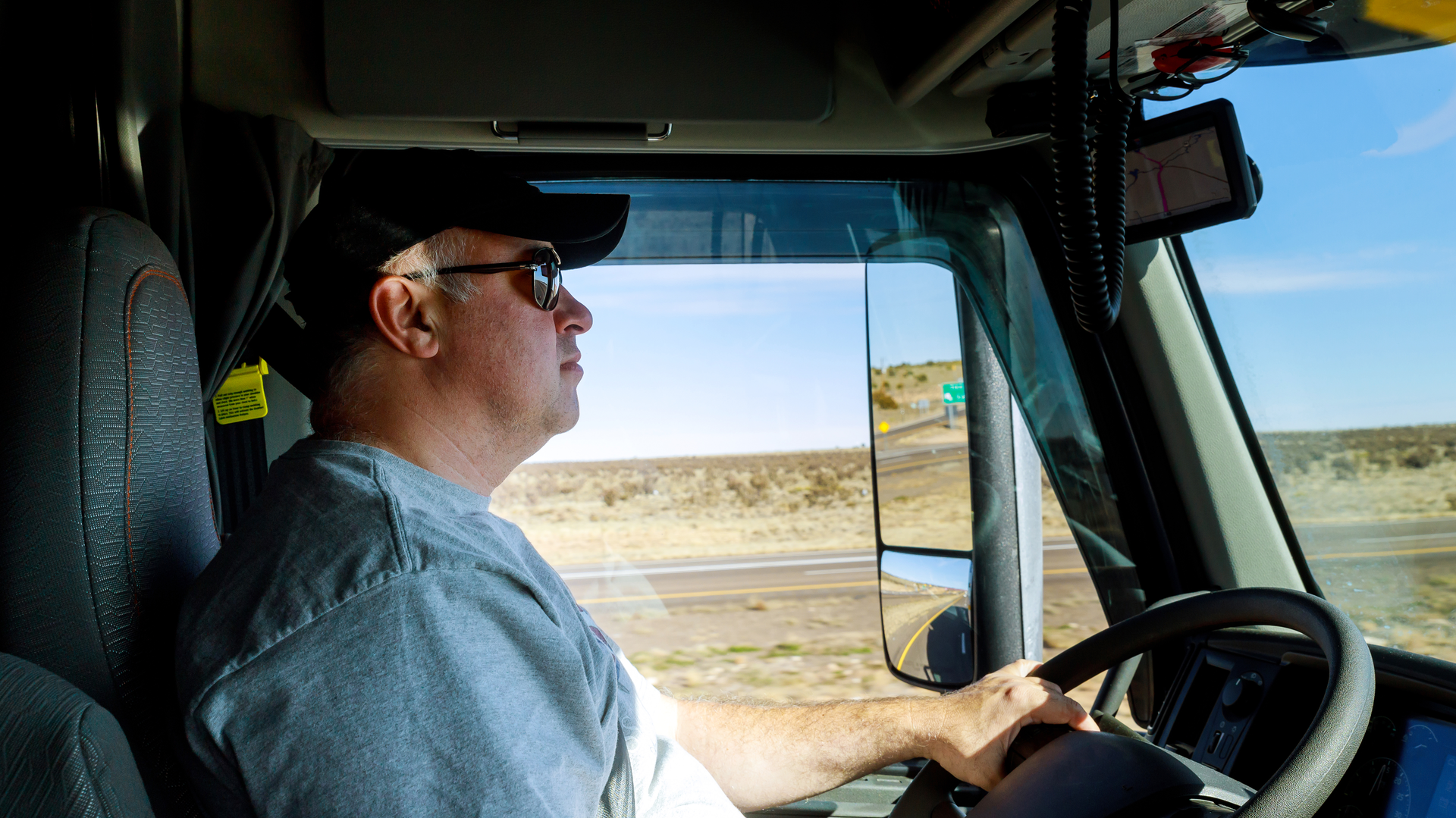 Truck Driver Dreamstime Xxl 145521103 Photovs 61a8d725ec5b1