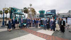 The partners in JETSI are leading a nascent effort to electrify a portion of the Southern California trucking industry. The partners in JETSI are leading a nascent effort to electrify a portion of the Southern California trucking industry.