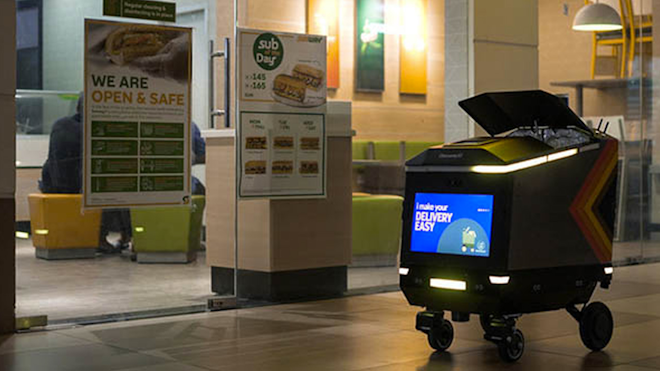 Ottobots Ottonomy Cvg Delivery Ces 2022