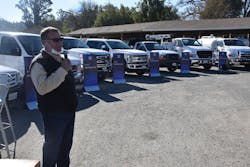 Dutton Ranch co-owner Joe Dutton explains the critical role his current fleet of commercial vehicles play in day-to-day operations. He&apos;s counting on Ford Pro Intelligence telematics to refine those operations further.