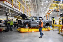 Ford employees from manufacturing, purchasing, strategy, product development, and capacity planning are working to expand production of the new pickup. Ford employees from manufacturing, purchasing, strategy, product development, and capacity planning are working to expand production of the new pickup.