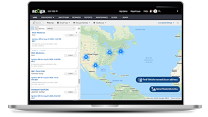 Azuga Fleet Tracking Laptop