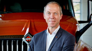 Navistar president and CEO Mathias Carlbaum