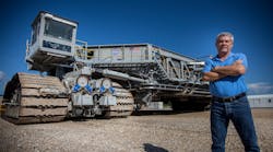 Sam Dove, NASA crawler-transporter engineer. Sam Dove, NASA crawler-transporter engineer.