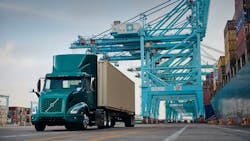 Volvo's VNR Electric is part of the company's zero-emission Class 8 offerings. Volvo's VNR Electric is part of the company's zero-emission Class 8 offerings.