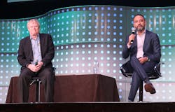 Ben Johnson, product manager at Mitchell 1, and Sandeep Kar, chief strategy officer at Noregon Systems, discussed data and predictive maintenance at Heavy-Duty Aftermarket Week 2022. Ben Johnson, product manager at Mitchell 1, and Sandeep Kar, chief strategy officer at Noregon Systems, discussed data and predictive maintenance at Heavy-Duty Aftermarket Week 2022.