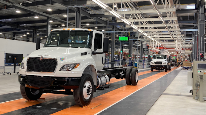 Navistar's new San Antonio Manufacturing Plant will produce Classes 6-8 International Trucks.