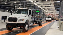 Navistar's new San Antonio Manufacturing Plant will produce Classes 6-8 International Trucks. Navistar's new San Antonio Manufacturing Plant will produce Classes 6-8 International Trucks.