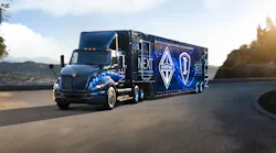 Navistar Next Trailer On Road