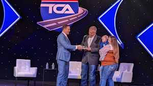 TCA honors Highway Angel who saved couple from burning car