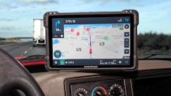 The TND Tablet 1050 is Rand McNally's new 10-in. truck-specific GPS, built for professional drivers. The TND Tablet 1050 is Rand McNally's new 10-in. truck-specific GPS, built for professional drivers.