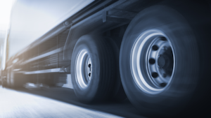 Truck In Motion