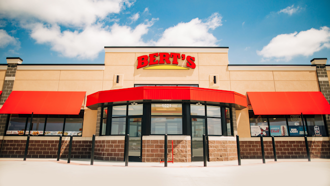 Bert's Travel Plaza in Wellsville, Kansas, which took first place among Trucker Path’s Top 5 Best Trucks Stops for independent facilities.
