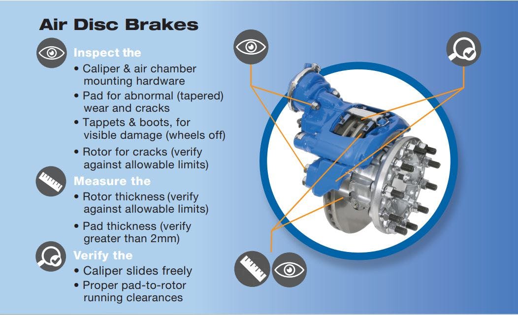 Bendix Air Disc Brakes Tips Bendix Air Disc Brakes Tips
