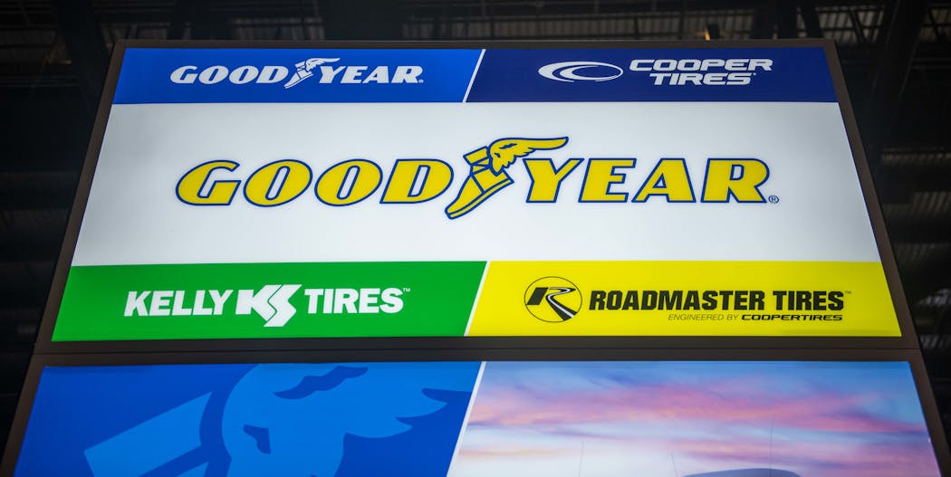 Goodyear displayed all four of its tire brands during TMC 2022.