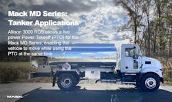 Mack Md Series Tanker Mack Md Series Tanker