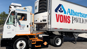 Orange Ev Albertsons Terminal Tractor