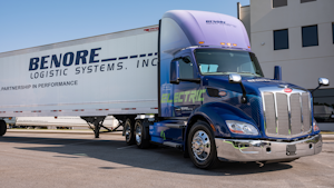 Benore Logistic Systems Peterbilt Model 579EV