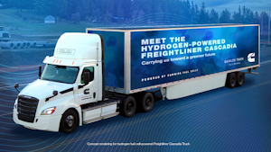 Freightliner Cascadia Truck Cummins Hydrogen Fuel Cell